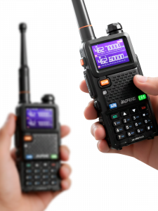 Рация Baofeng UV-5RM 10W с гарнитурой черная